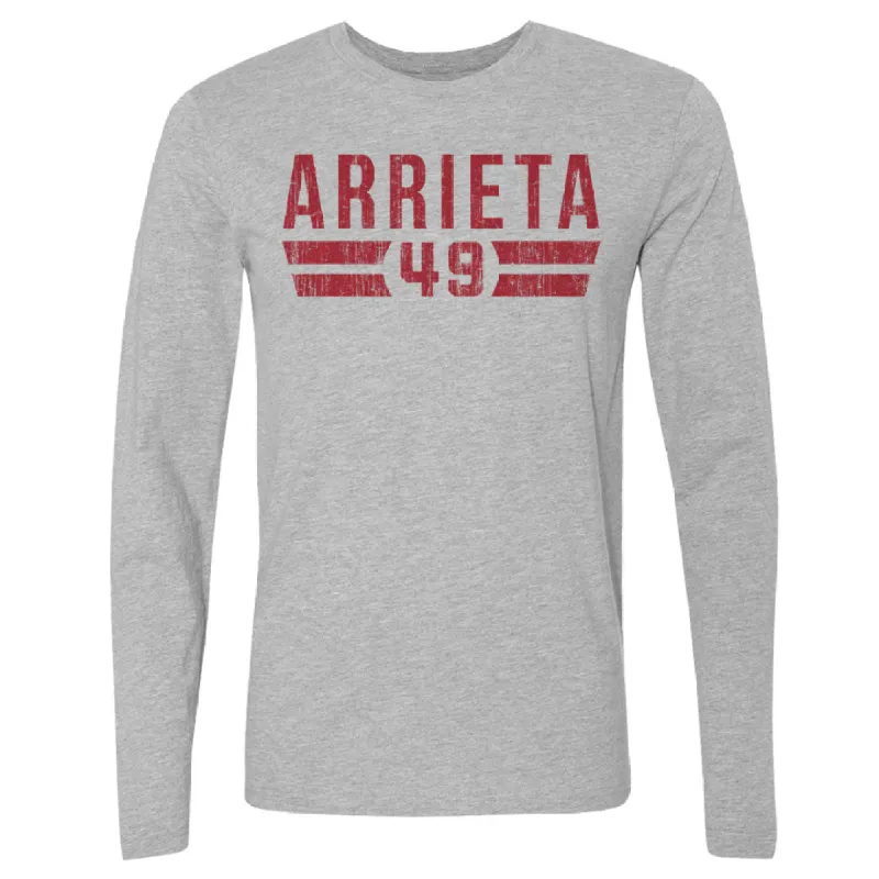 Jake Arrieta Philadelphia Font sold by 500 Level