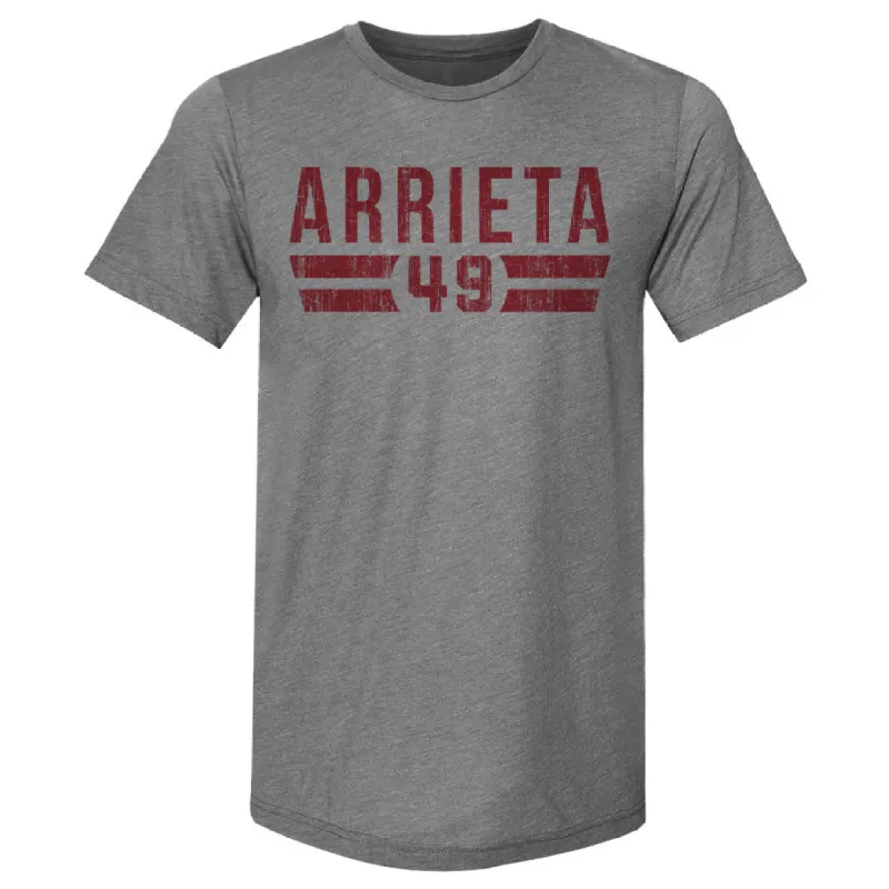 Jake Arrieta Philadelphia Font sold by 500 Level