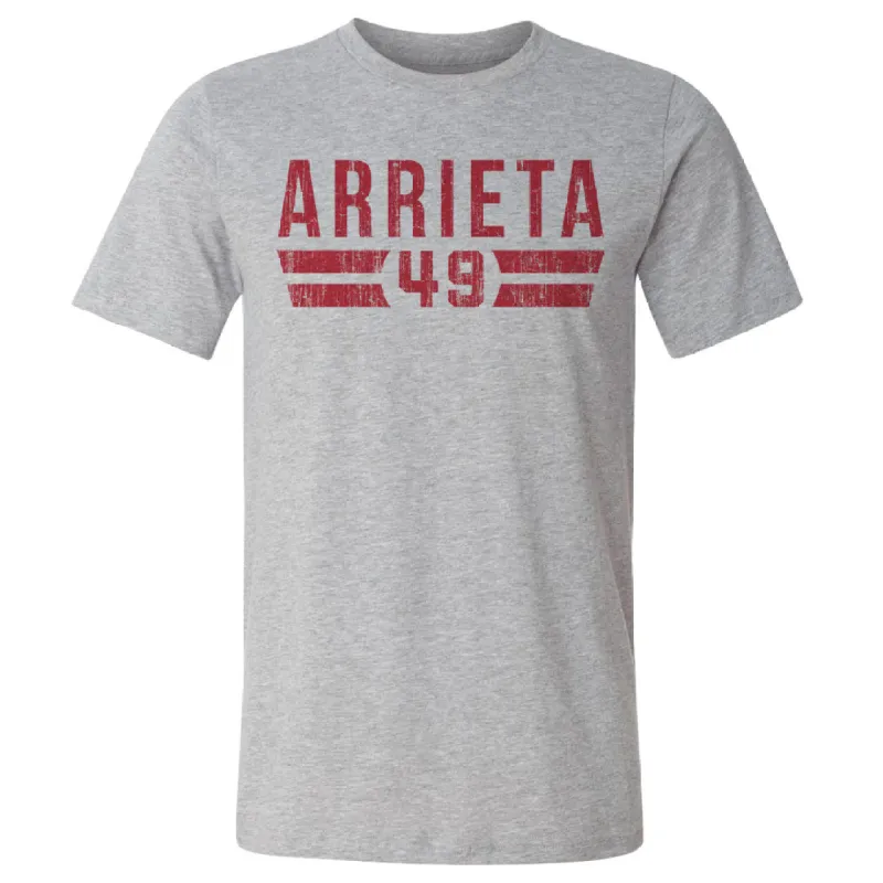 Jake Arrieta Philadelphia Font sold by 500 Level