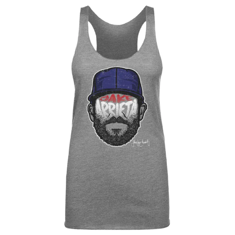 Jake Arrieta Chicago C Player Silhouette WHT sold by 500 Level