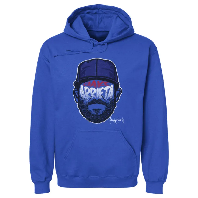 Jake Arrieta Chicago C Player Silhouette WHT sold by 500 Level