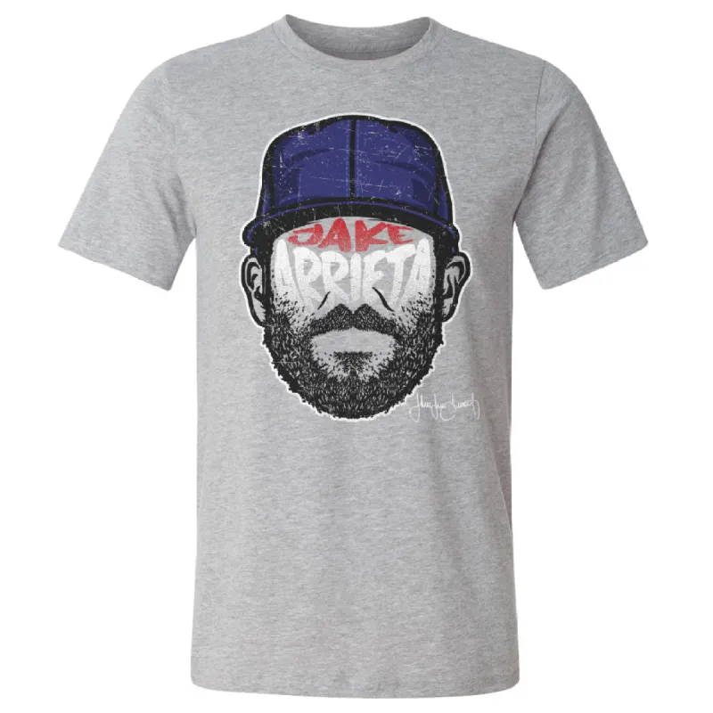 Jake Arrieta Chicago C Player Silhouette WHT sold by 500 Level