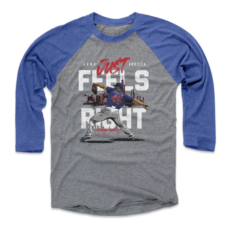 Jake Arrieta Chicago C Just Feels Right WHT sold by 500 Level