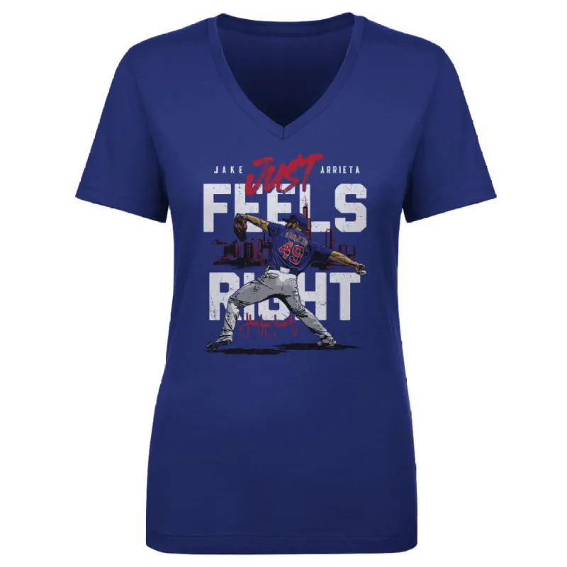 Jake Arrieta Chicago C Just Feels Right WHT sold by 500 Level