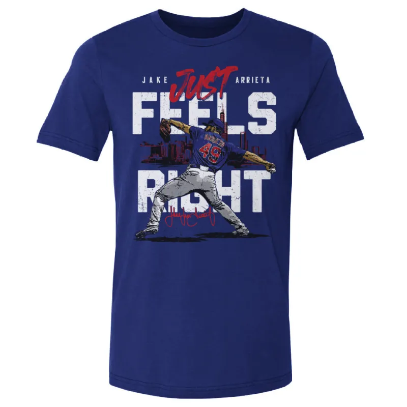 Jake Arrieta Chicago C Just Feels Right WHT sold by 500 Level