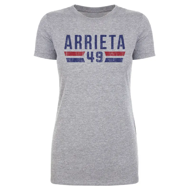 Jake Arrieta Chicago C Font sold by 500 Level