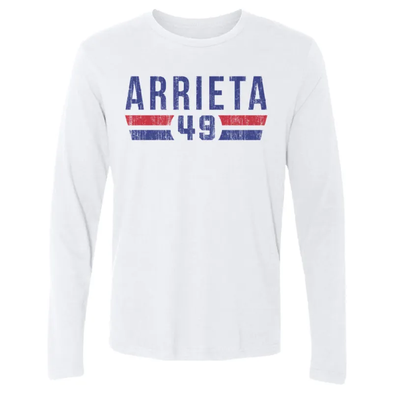 Jake Arrieta Chicago C Font made by 500 Level