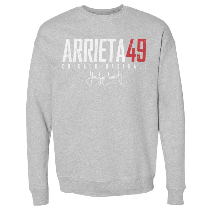 Jake Arrieta Chicago C Elite WHT sold by 500 Level