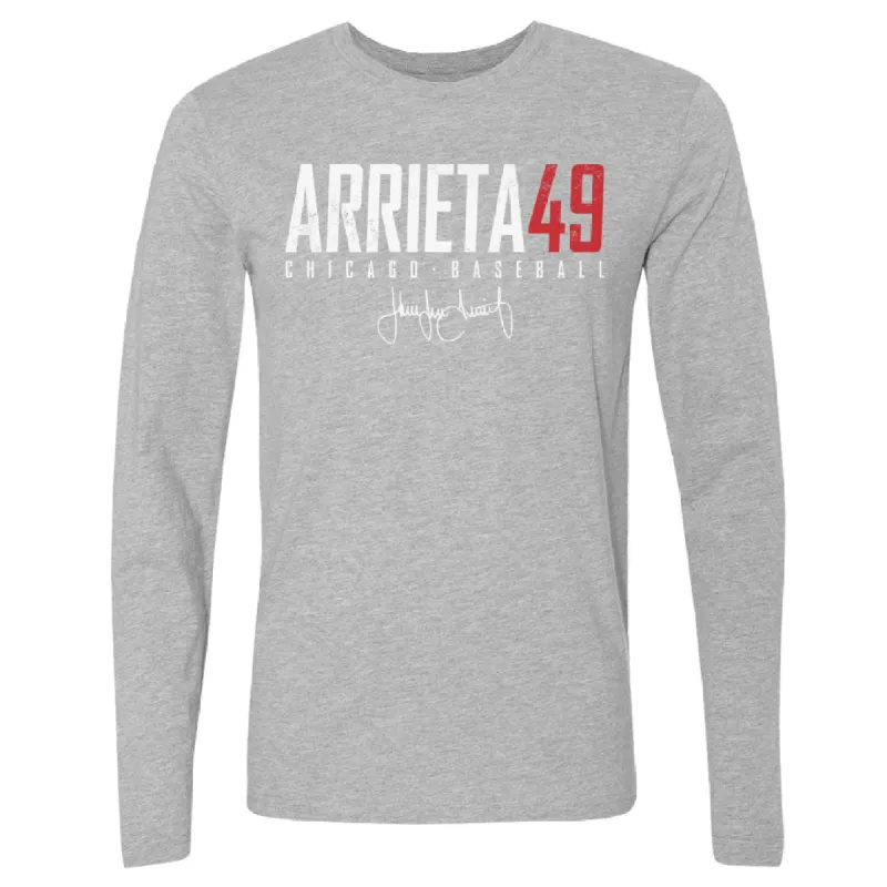 Jake Arrieta Chicago C Elite WHT sold by 500 Level