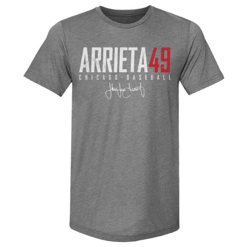 Jake Arrieta Chicago C Elite WHT sold by 500 Level