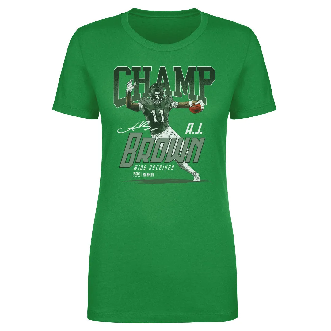 A.J. Brown 2024 Philadelphia Champ WHT sold by 500 Level product image thumbnail 3