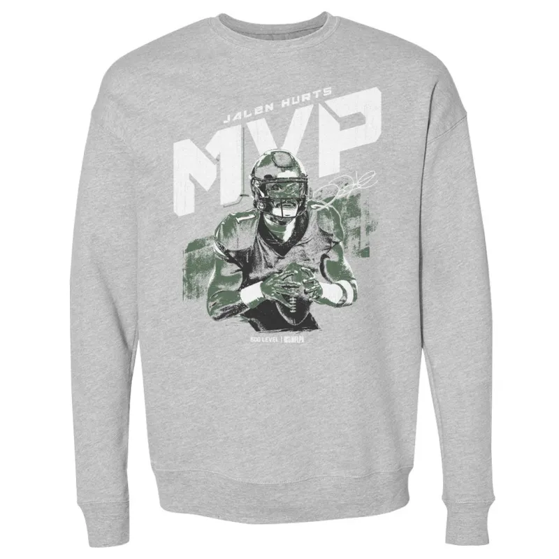 Jalen Hurts 2024 Philadelphia MVP WHT sold by 500 Level