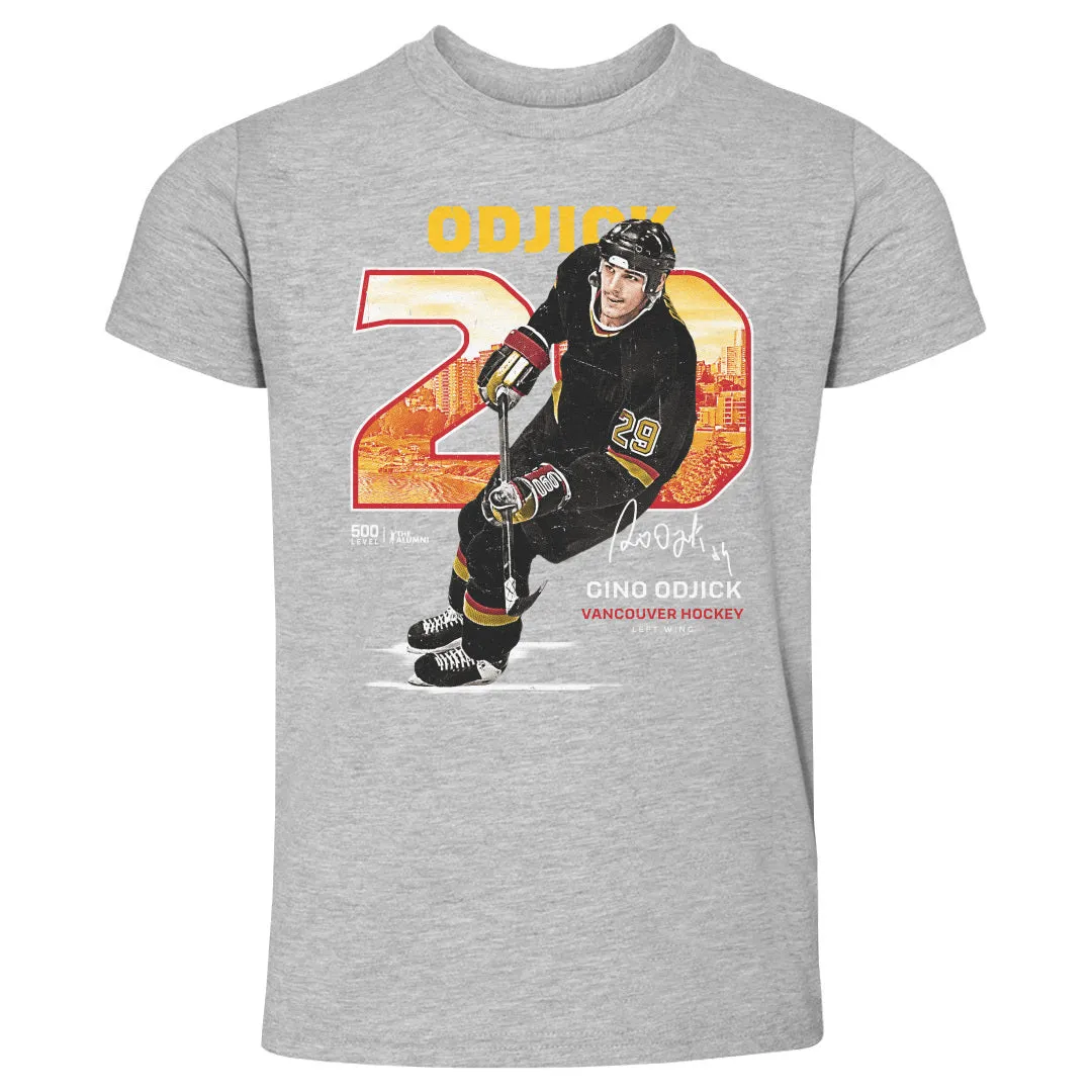 Gino Odjick Vancouver Throwback WHT sold by 500 Level product image thumbnail 2