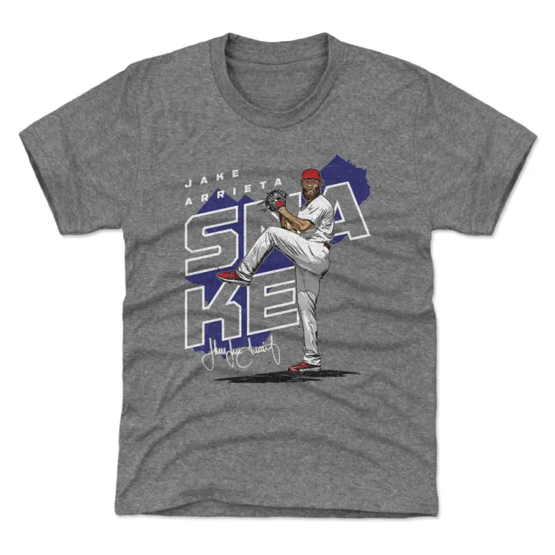 Jake Arrieta Philadelphia Player Map WHT sold by 500 Level