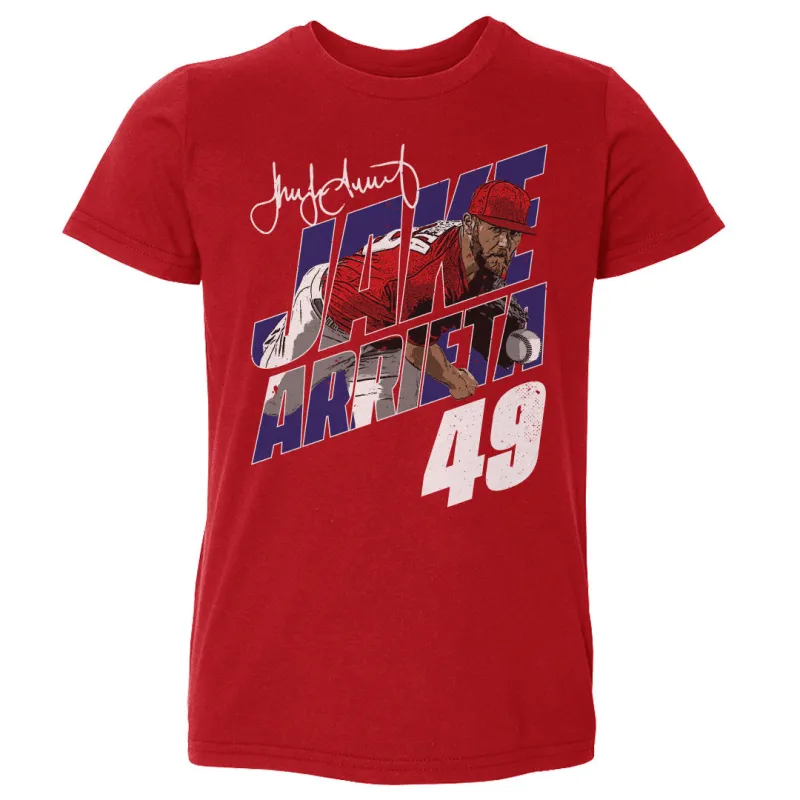 Jake Arrieta Philadelphia Pitch WHT sold by 500 Level