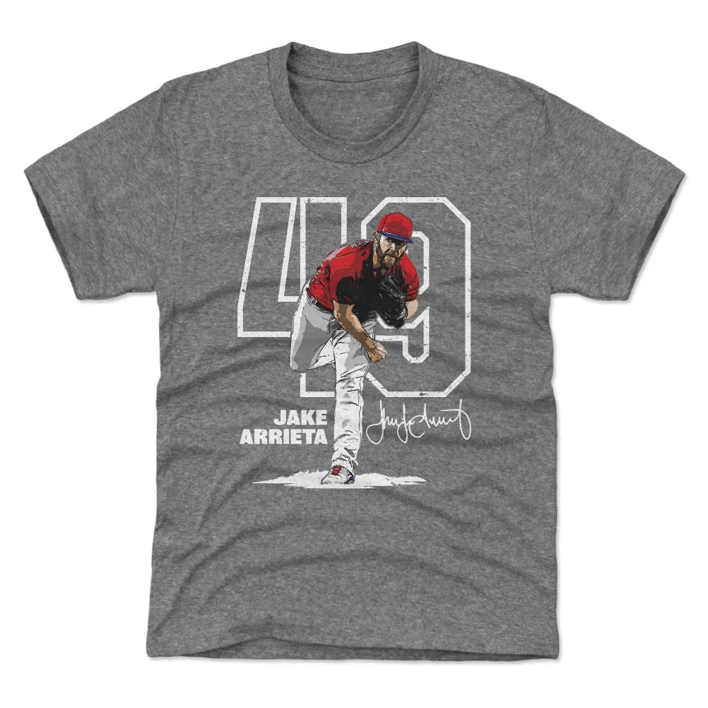 Jake Arrieta Philadelphia Outline WHT sold by 500 Level product image thumbnail 2