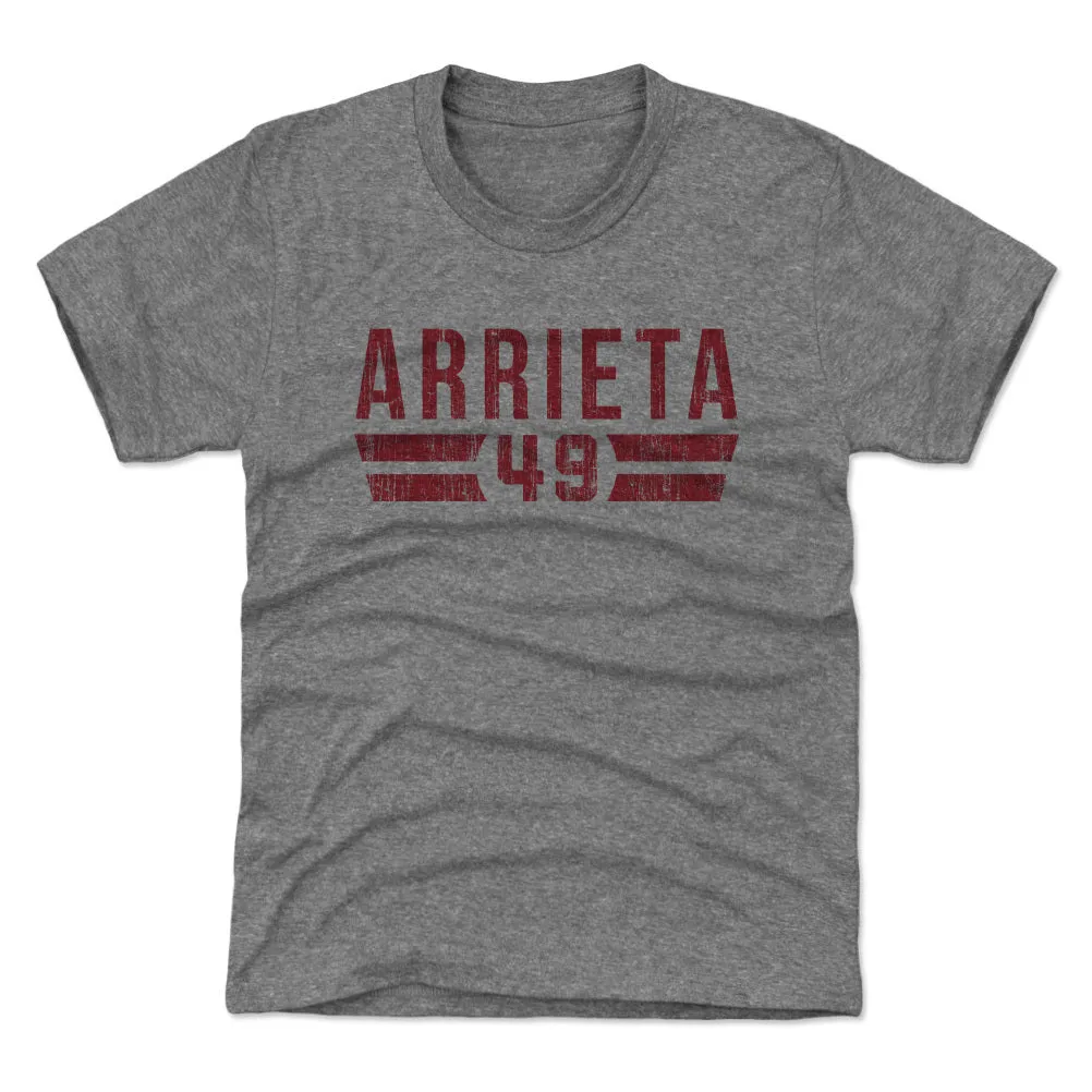 Jake Arrieta Philadelphia Font sold by 500 Level