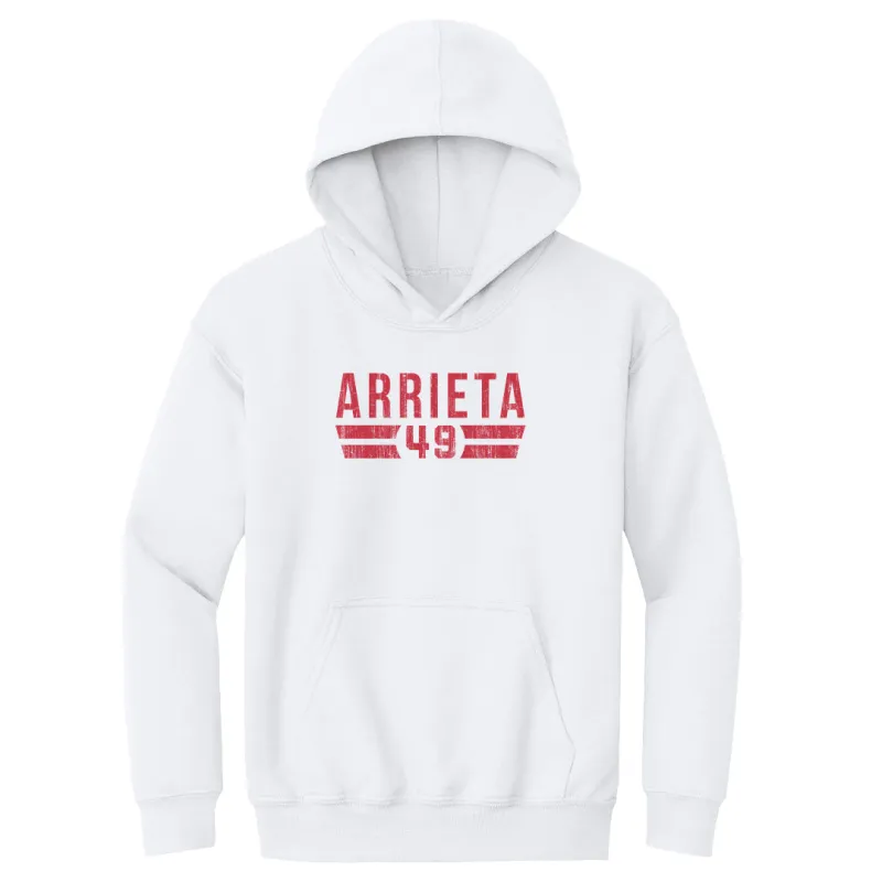 Jake Arrieta Philadelphia Font sold by 500 Level