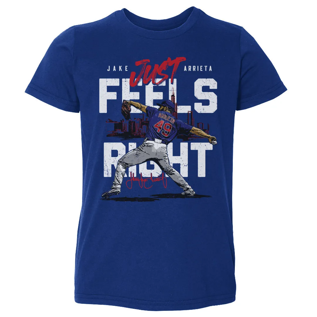 Jake Arrieta Chicago C Just Feels Right WHT sold by 500 Level product image thumbnail 2