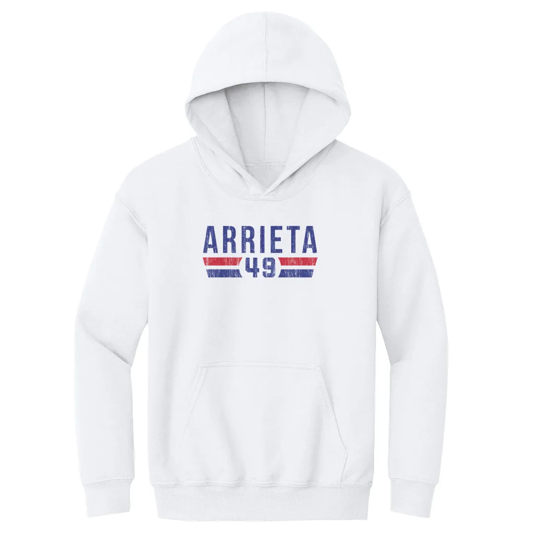 Jake Arrieta Chicago C Font sold by 500 Level