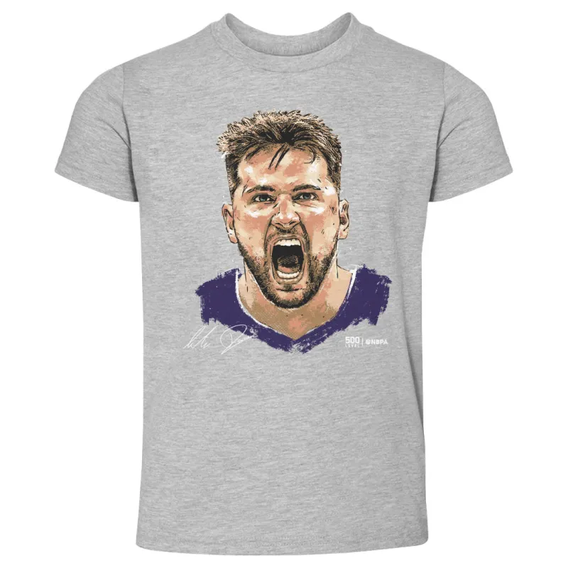 Luka Doncic Los Angeles L Scream WHT sold by 500 Level