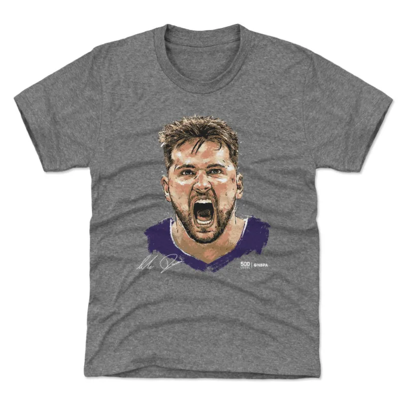 Luka Doncic Los Angeles L Scream WHT sold by 500 Level