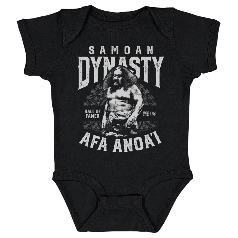 Afa Anoa'i Samoan Dynasty Mono WHT sold by 500 Level