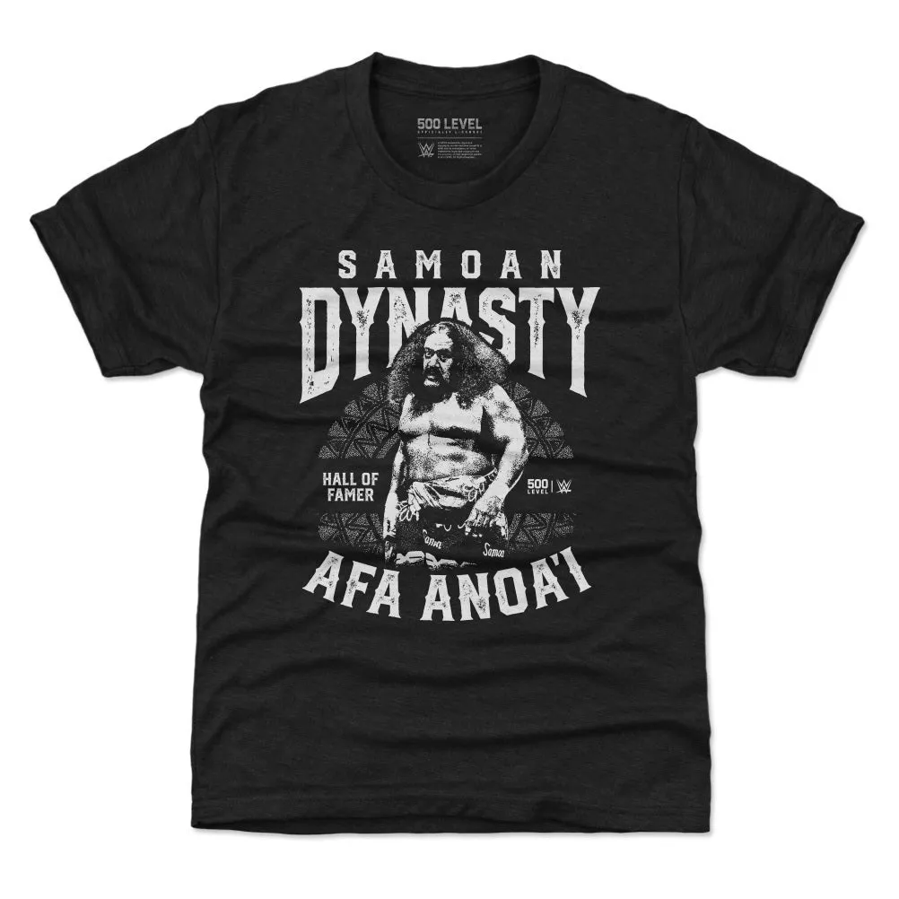 Afa Anoa'i Samoan Dynasty Mono WHT sold by 500 Level