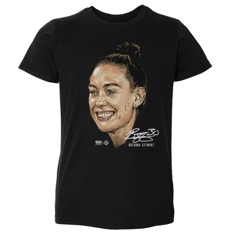 Breanna Stewart New York Portrait WHT sold by 500 Level
