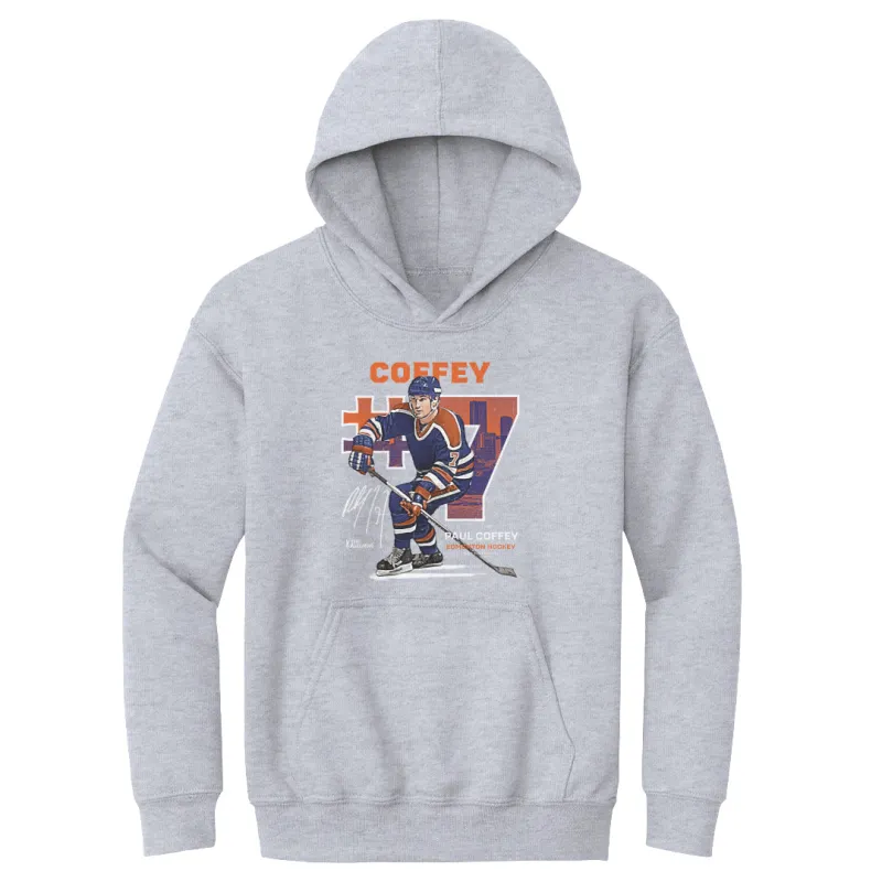Paul Coffey Edmonton Throwback WHT sold by 500 Level