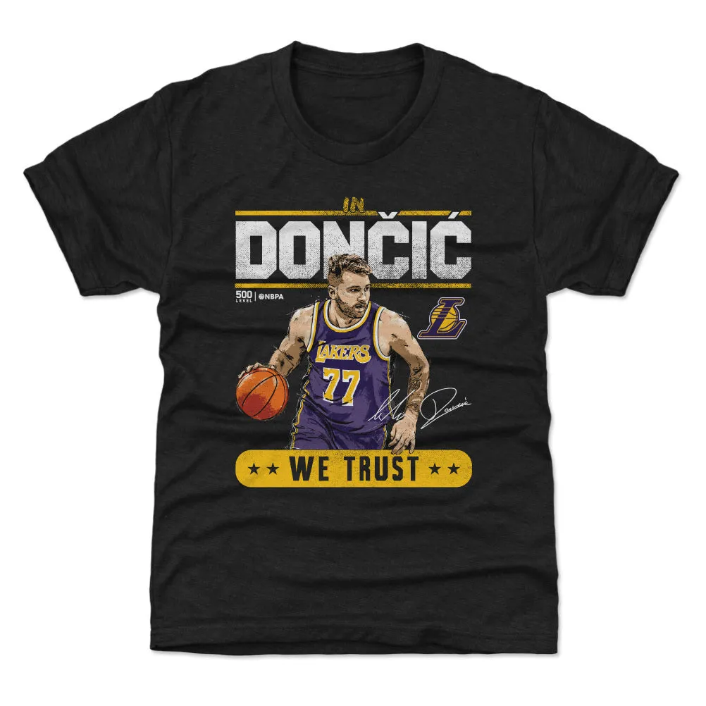 Luka Doncic Los Angeles Lakers Trust WHT sold by 500 Level