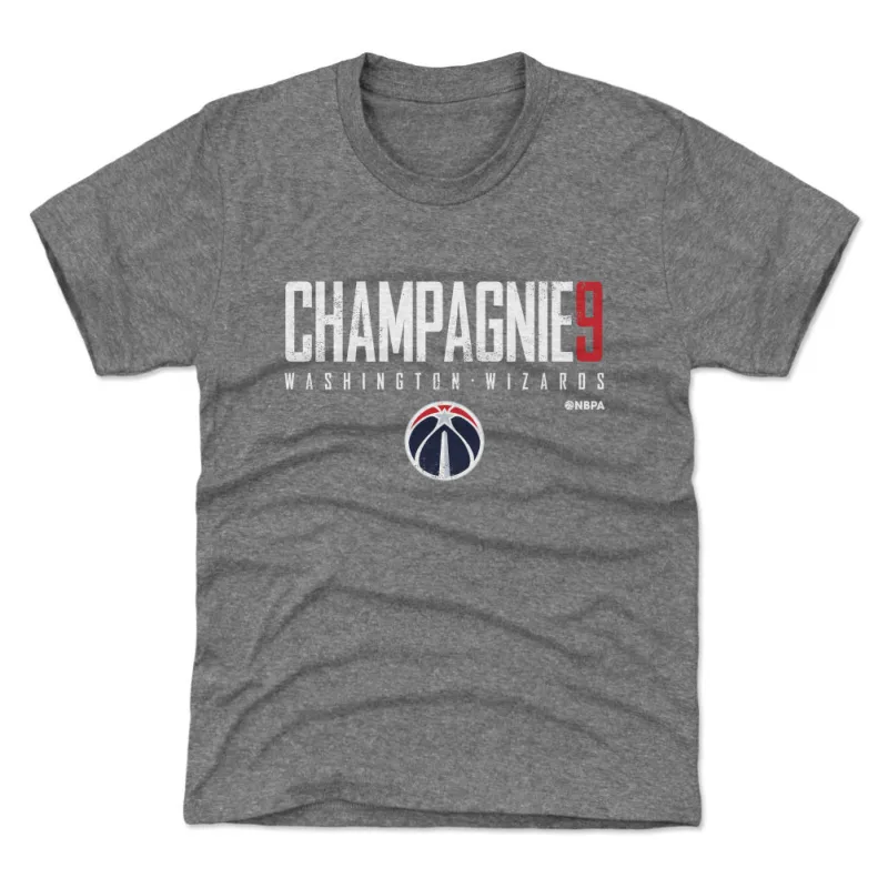 Justin Champagnie Washington Wizards Elite WHT sold by 500 Level