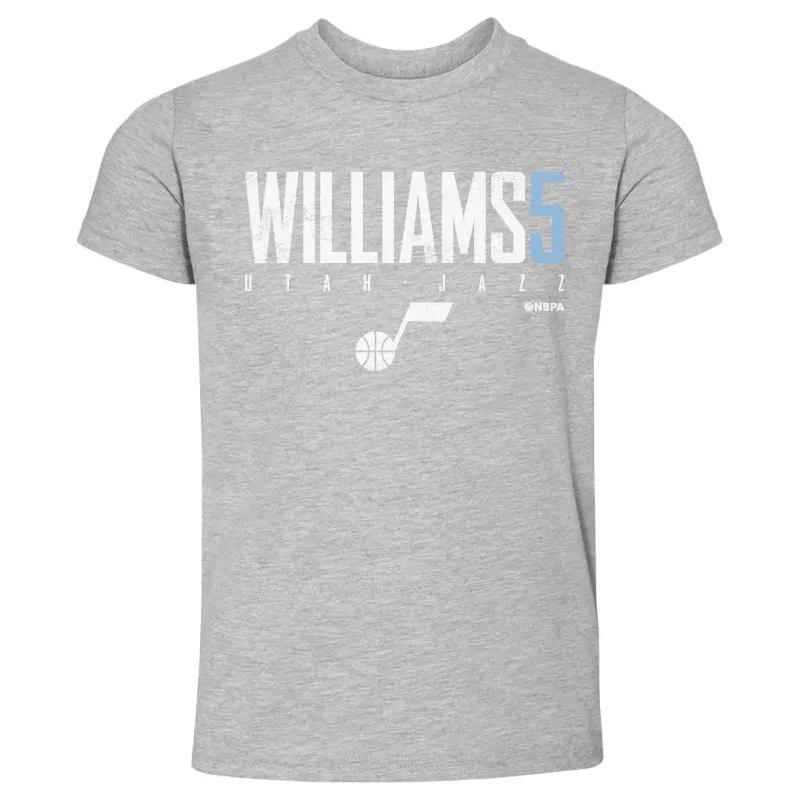 Cody Williams Utah Jazz Elite WHT sold by 500 Level