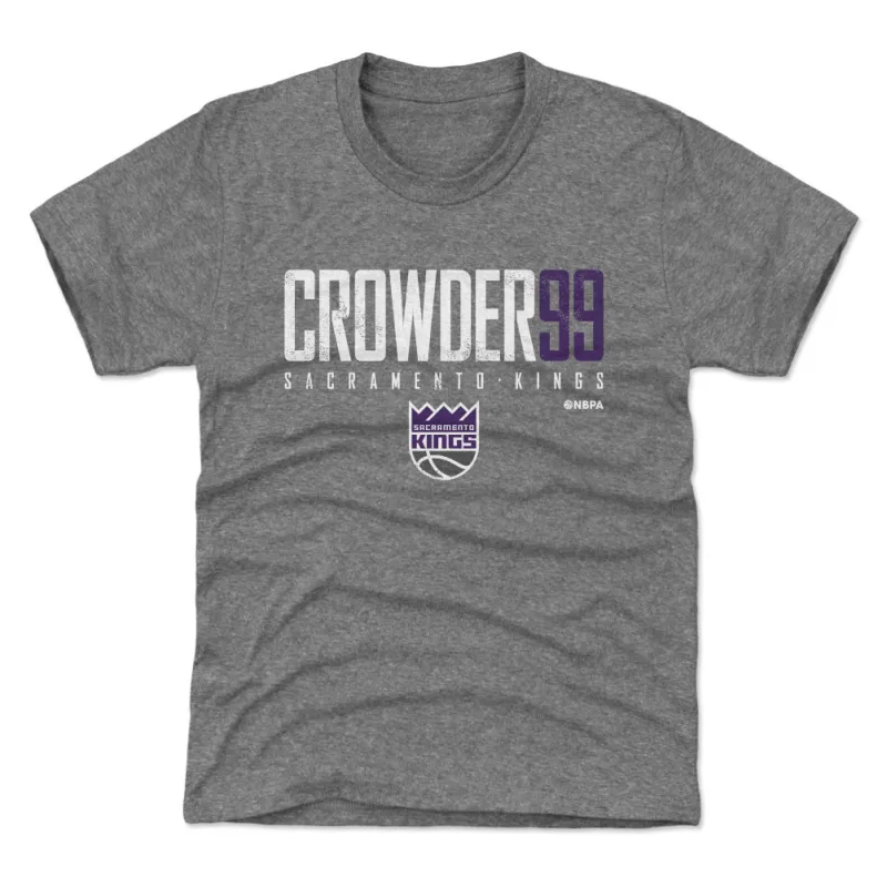 Jae Crowder Sacramento Kings Elite WHT sold by 500 Level