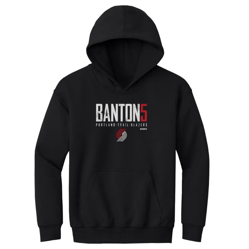 Dalano Banton Portland Trail Blazers Elite WHT sold by 500 Level