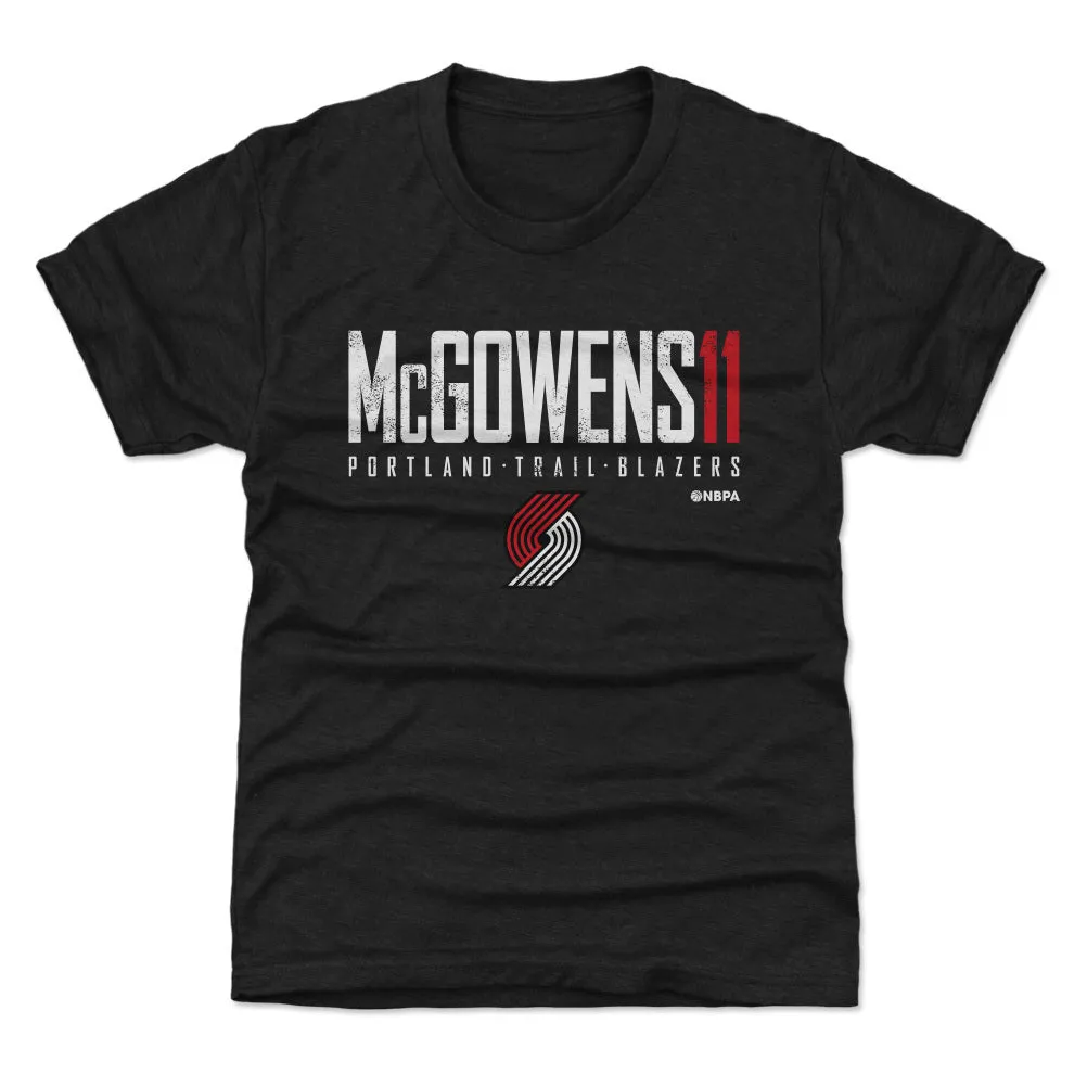 Bryce McGowens Portland Trail Blazers Elite WHT sold by 500 Level