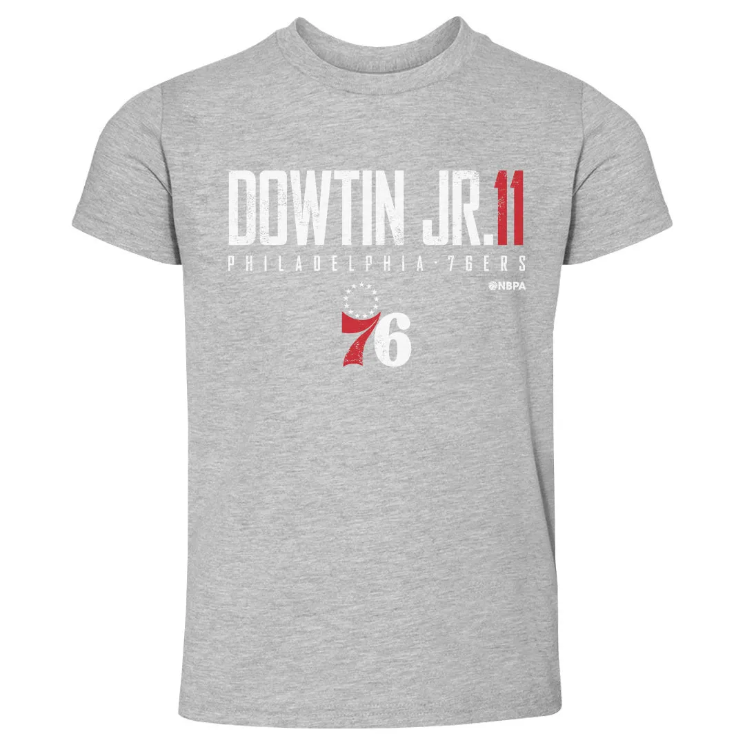 Jeff Dowtin Jr. Philadelphia 76ers Elite WHT sold by 500 Level