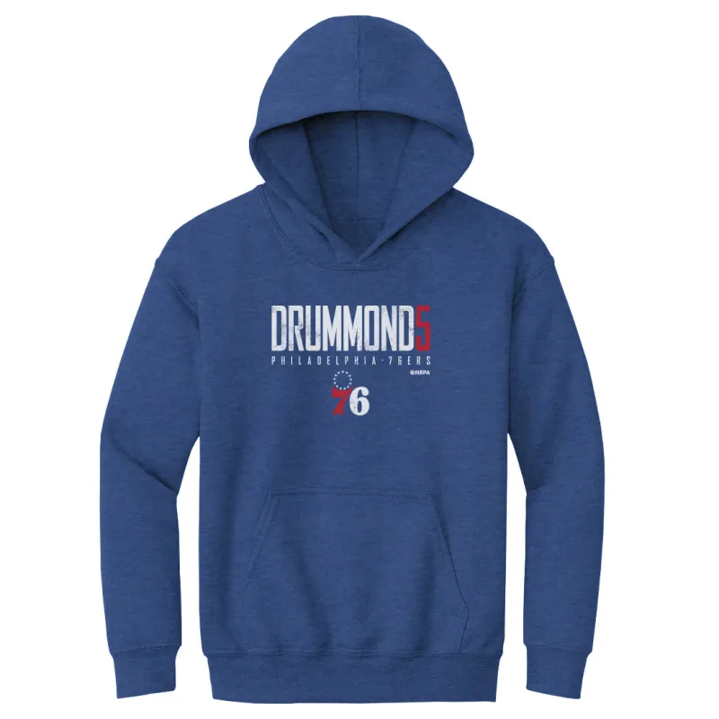Andre Drummond Philadelphia 76ers Elite WHT sold by 500 Level