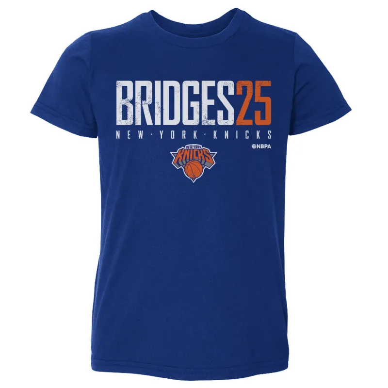 Mikal Bridges New York Knicks Elite WHT sold by 500 Level