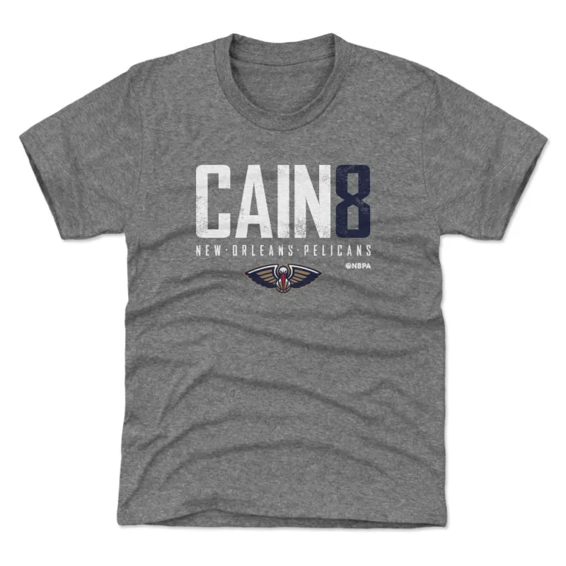 Jamal Cain New Orleans Pelicans Elite WHT sold by 500 Level