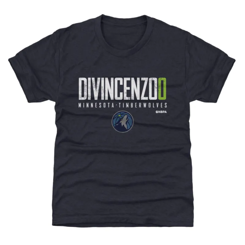 Donte Divincenzo Minnesota Timberwolves Elite WHT made by 500 Level