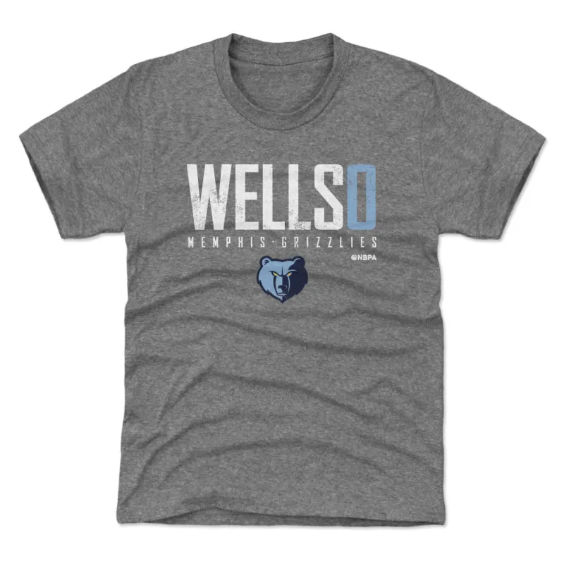 Jaylen Wells Memphis Grizzlies Elite WHT sold by 500 Level