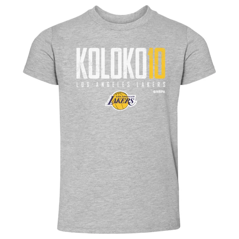 Christian Koloko Los Angeles Lakers Elite WHT sold by 500 Level