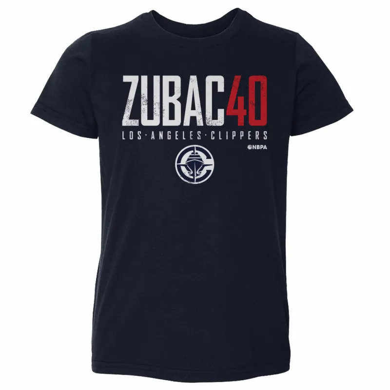 Ivica Zubac Los Angeles Clippers Elite WHT made by 500 Level