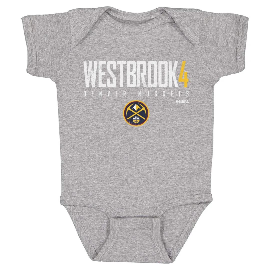 Russell Westbrook Denver Nuggets Elite WHT sold by 500 Level