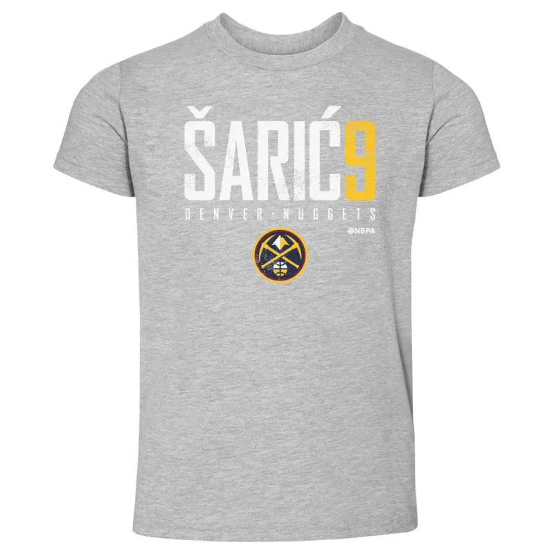 Dario Saric Denver Nuggets Elite WHT sold by 500 Level