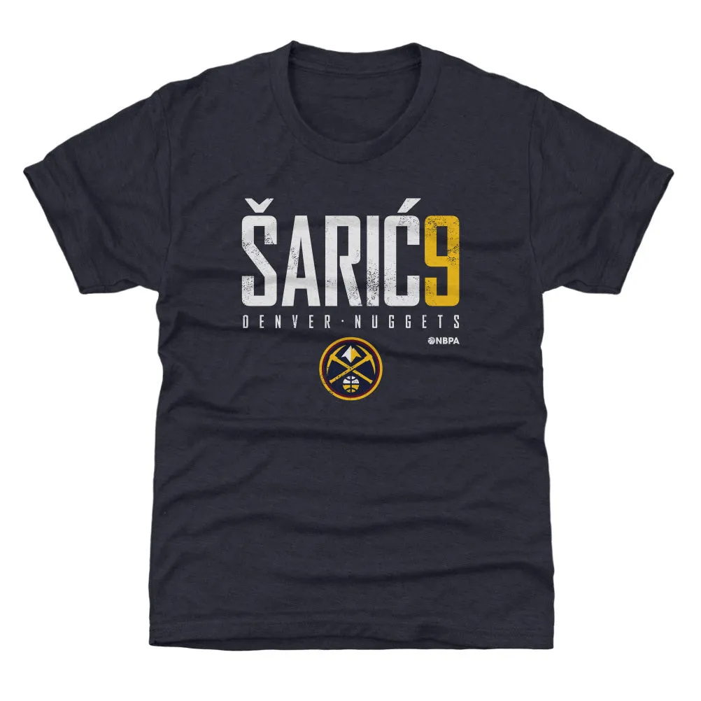 Dario Saric Denver Nuggets Elite WHT sold by 500 Level