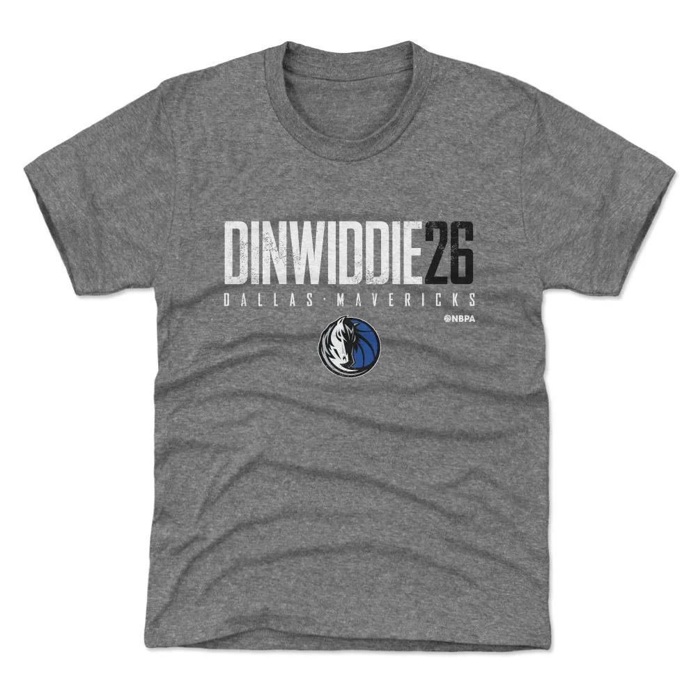 Spencer Dinwiddie Dallas Mavericks Elite WHT sold by 500 Level