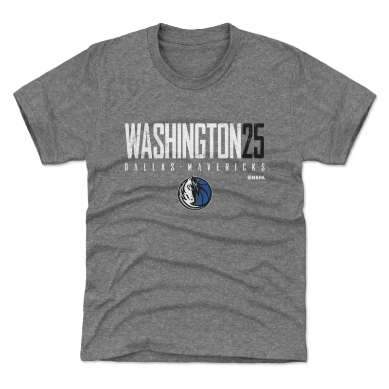 P.J. Washington Dallas Mavericks Elite WHT made by 500 Level
