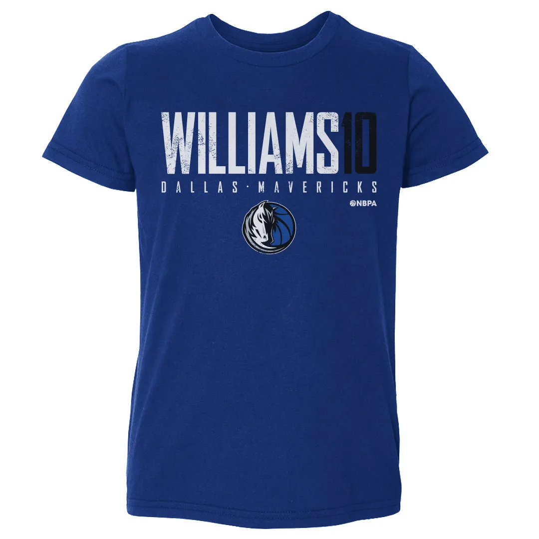 Brandon Williams Dallas Mavericks Elite WHT sold by 500 Level